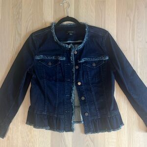 Ann Taylor Dark Jean Jacket